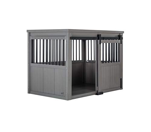 ECOFLEX® Homestead Sliding Barn Door Dog Crate