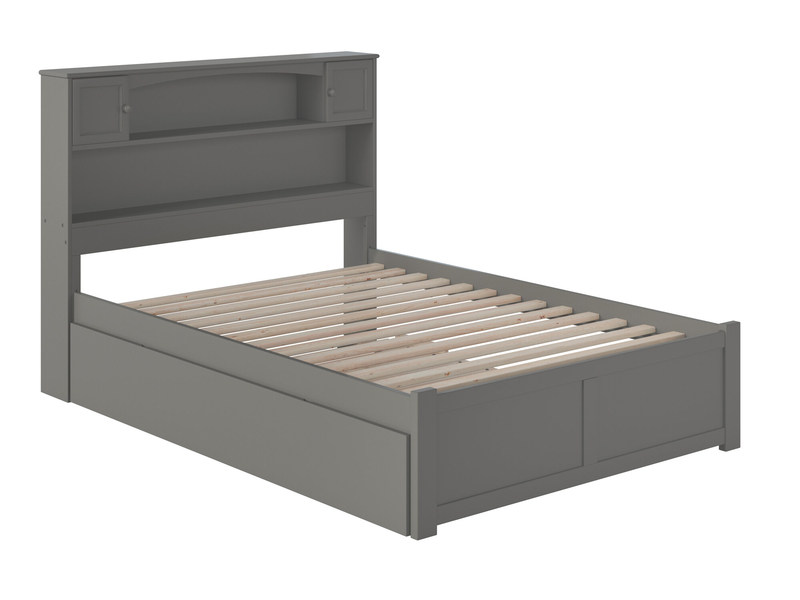 Eire Full Solid Wood Platform Bed with Trundle by Isabelle & Max™