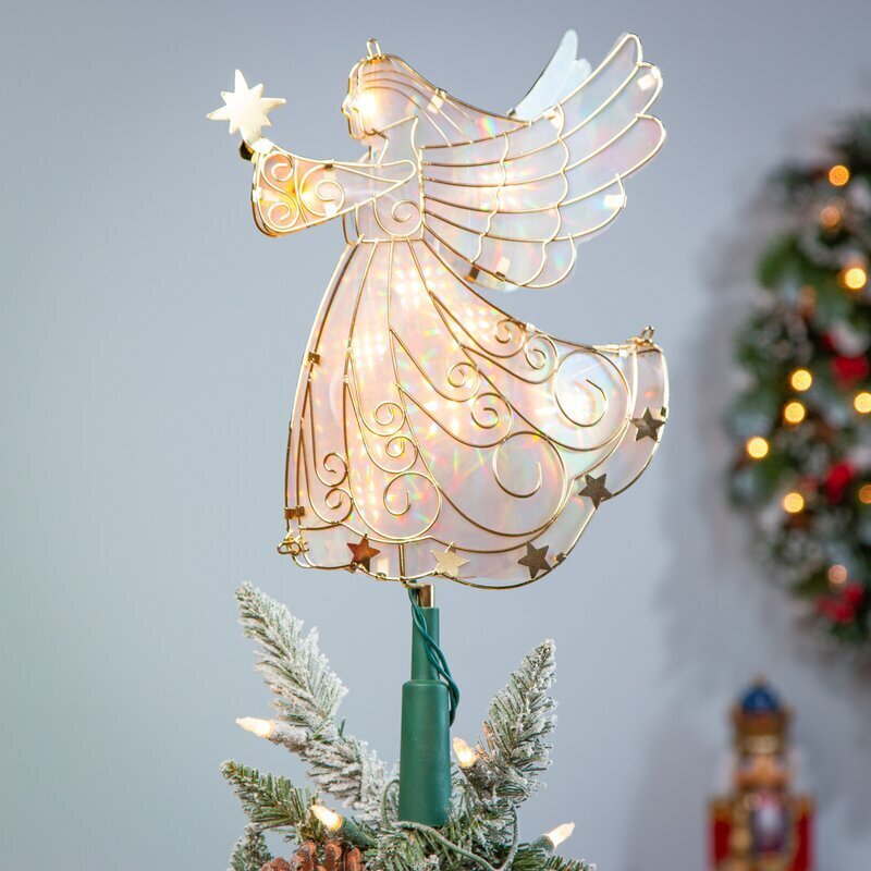 Electric Angel Finial Tree Topper