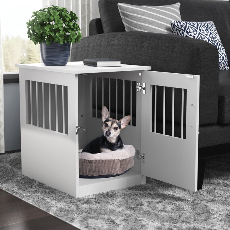 End Table Small Dog Bed