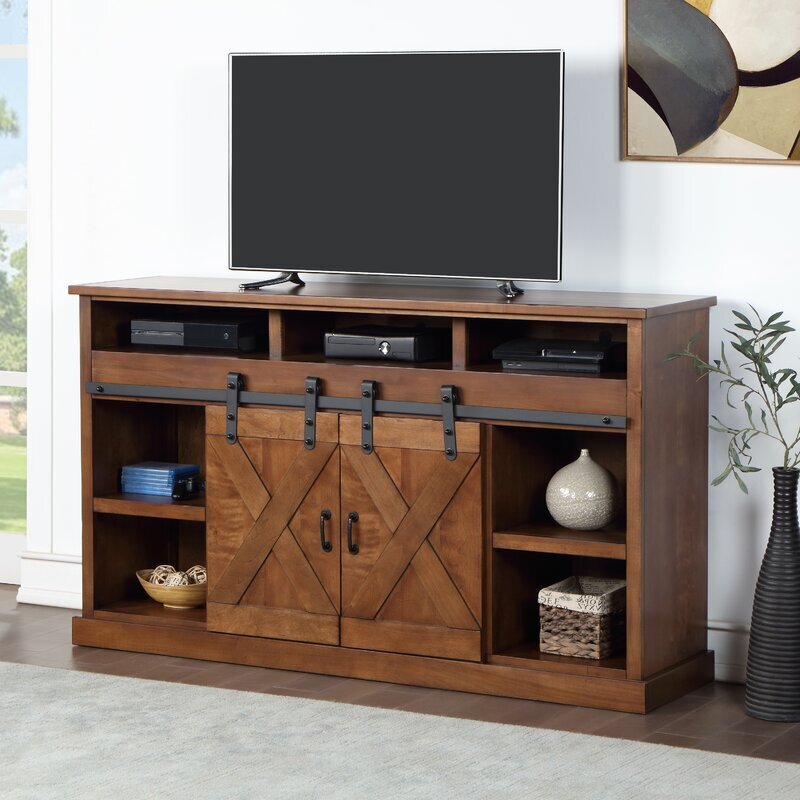 Engineered wood TV stand