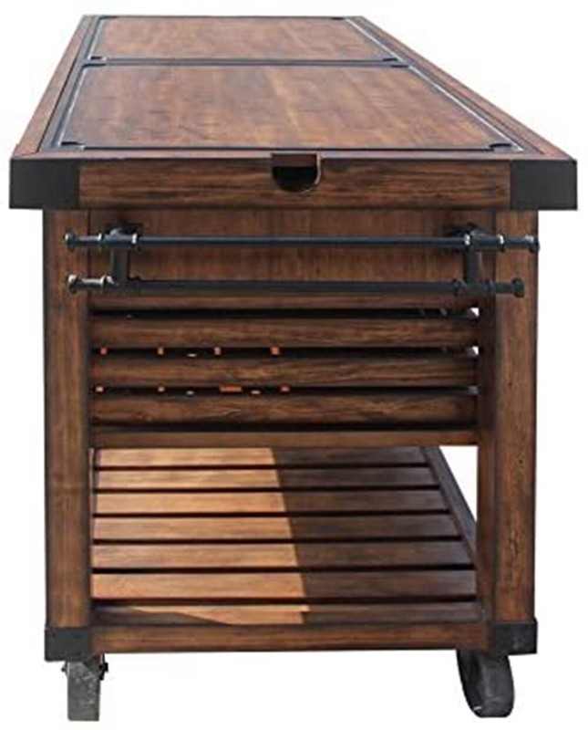 Enkhtuya 24'' Wide Rolling Kitchen Cart