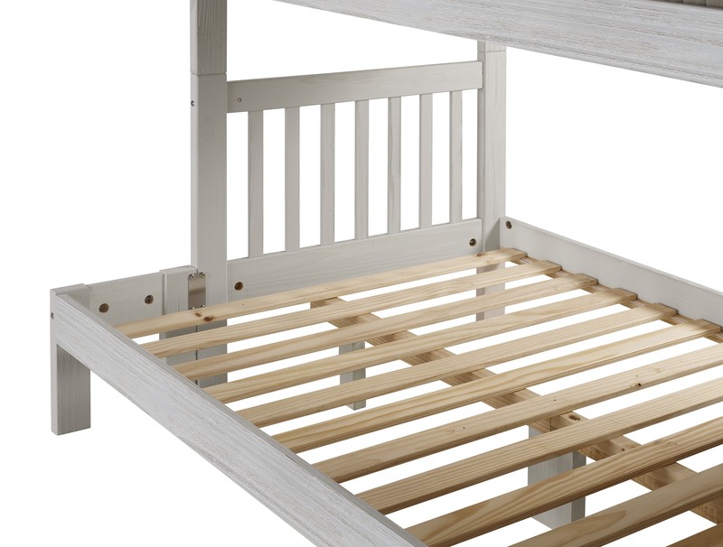 Esser Twin Over Full Solid Wood Standard Bunk Bed by Lark Manor™