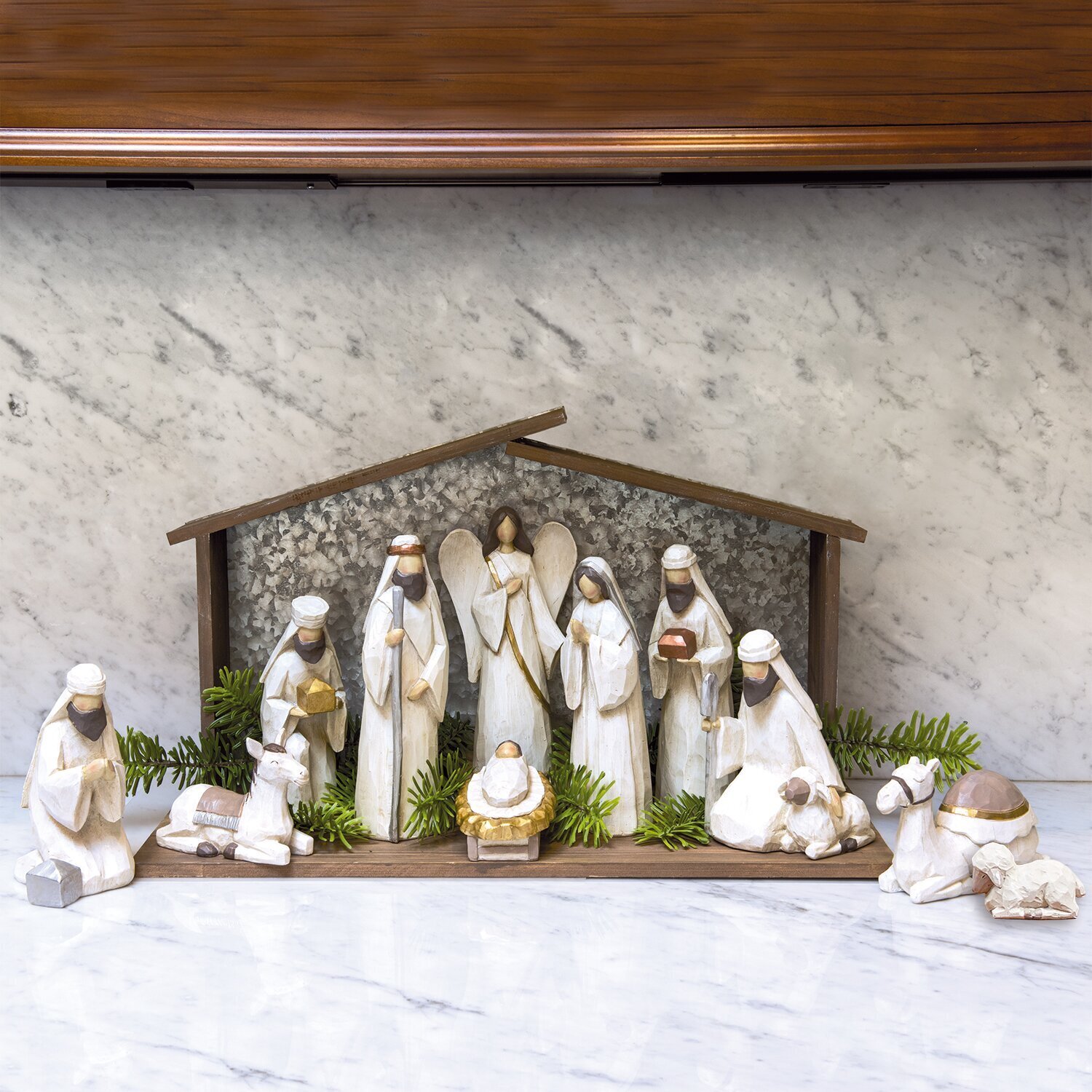 Ethereal Nativity Set