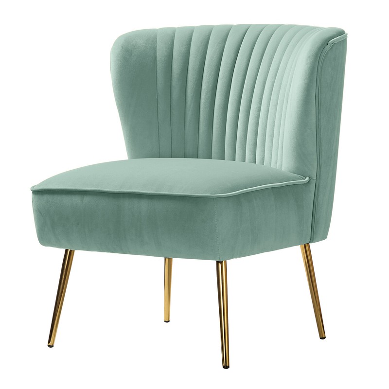 Euclid 26'' Wide Tufted Velvet Side Chair