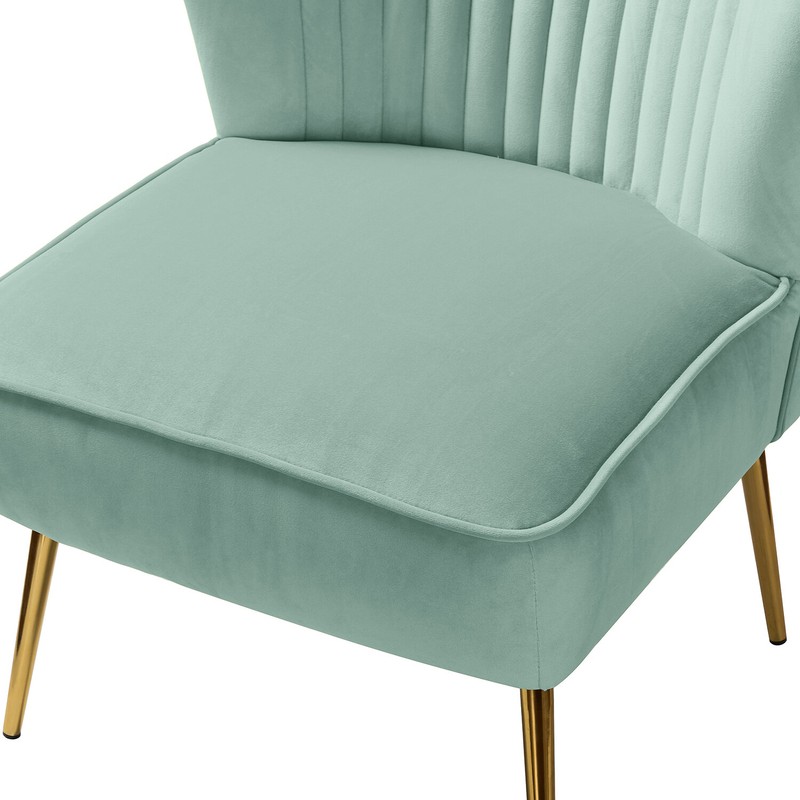 Euclid 26'' Wide Tufted Velvet Side Chair