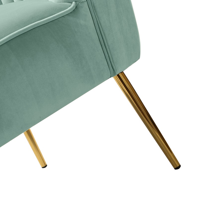 Euclid 26'' Wide Tufted Velvet Side Chair