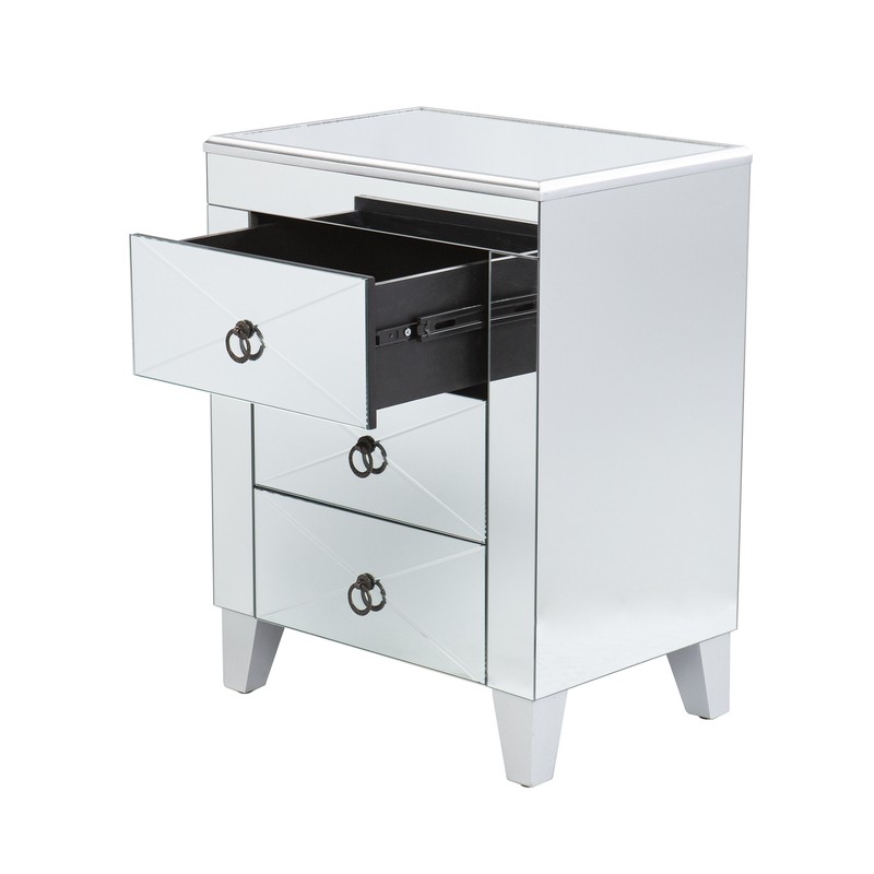 Evelinda 26'' Tall 3 - Drawer End Table