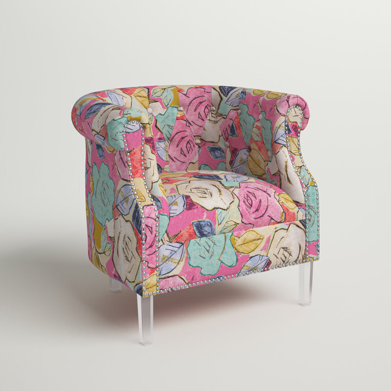 Eye Catching Floral Chair