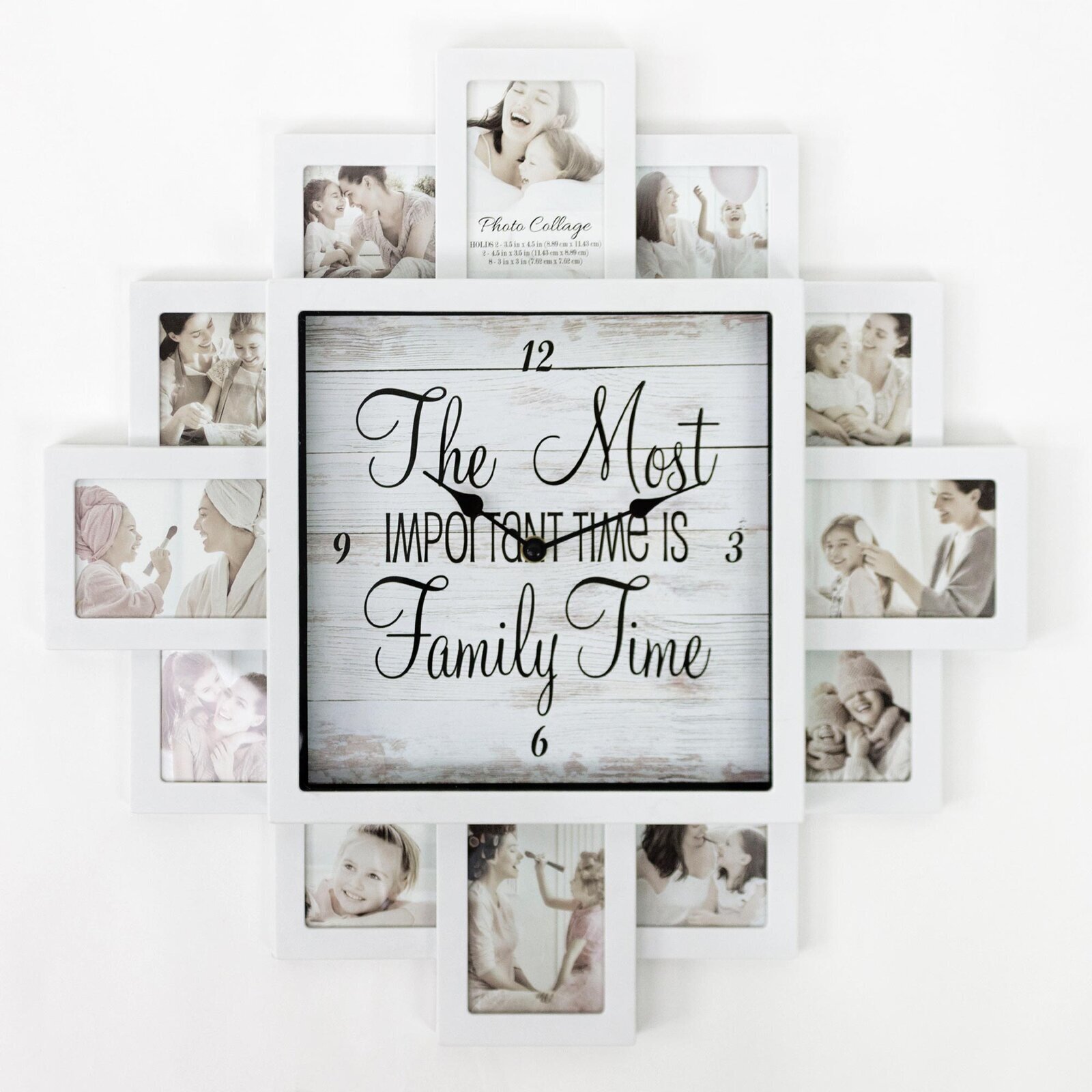 Family time wall clock