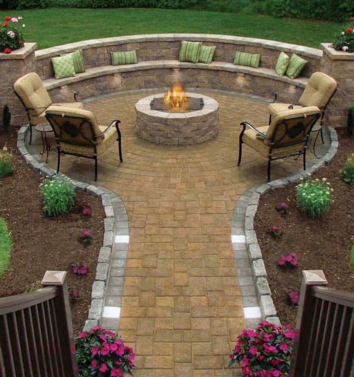 fire pit ideas brick fire pit ideas brick