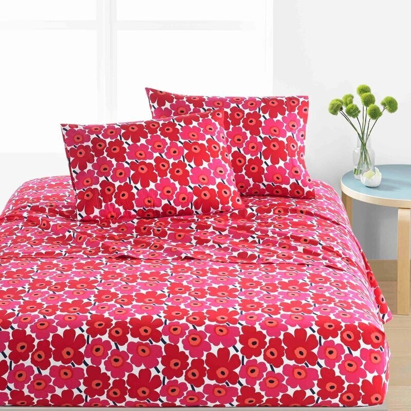 Floral Trundle Bed Bedding Set