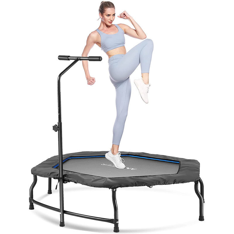 Foldable no net trampoline