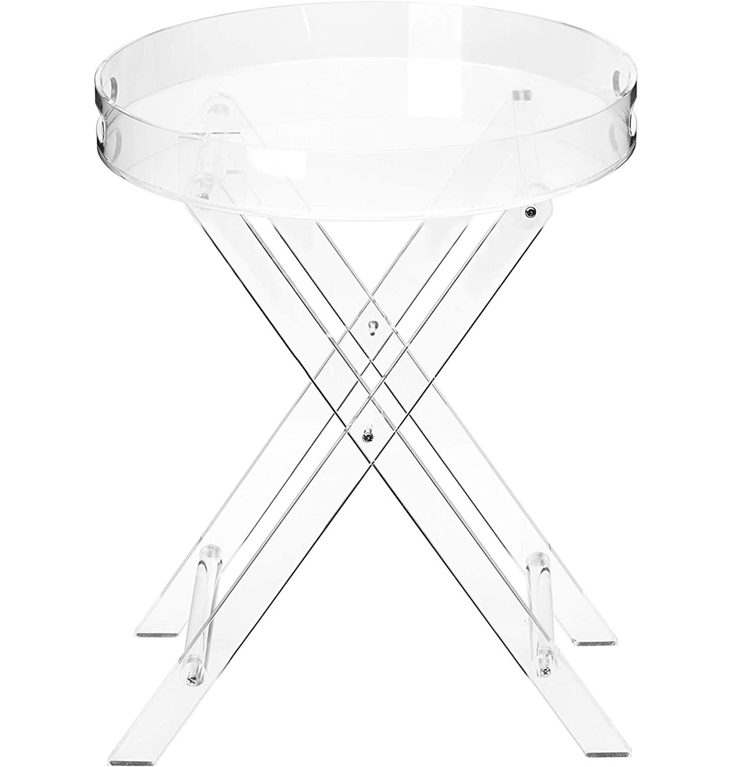 Foldable Traditional Round Pedestal Table