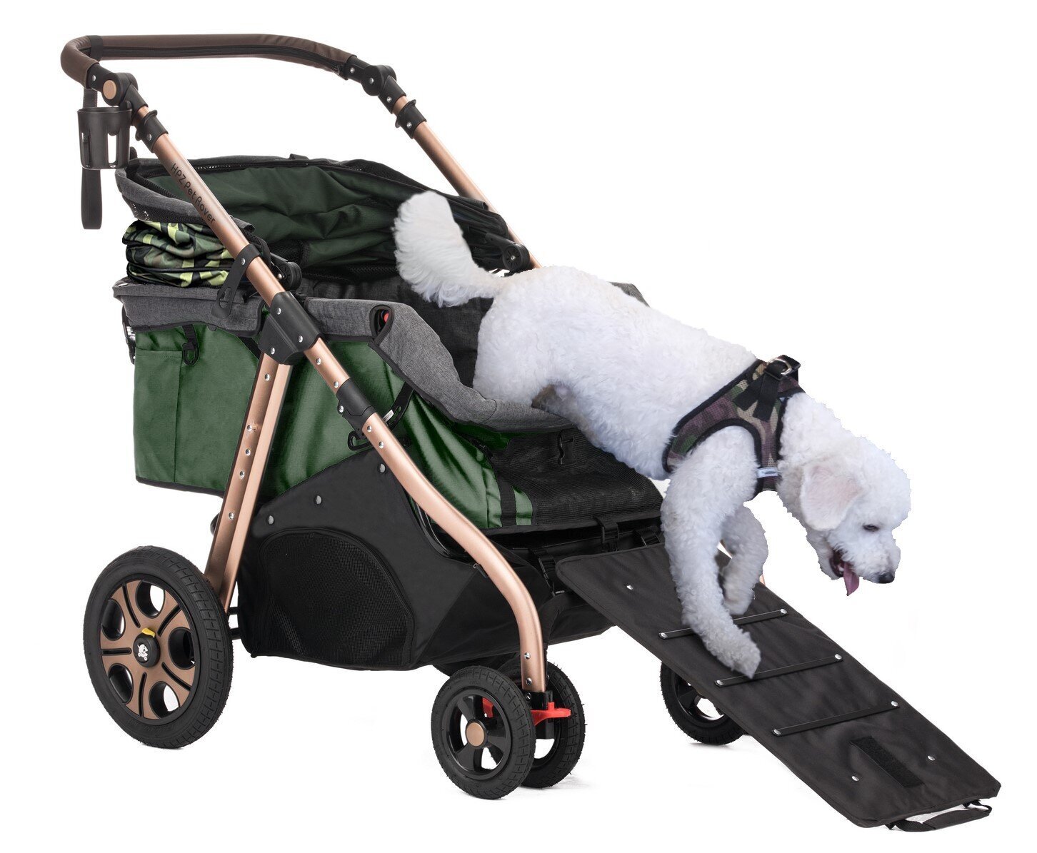 Folding Extra Large Dog Stroller