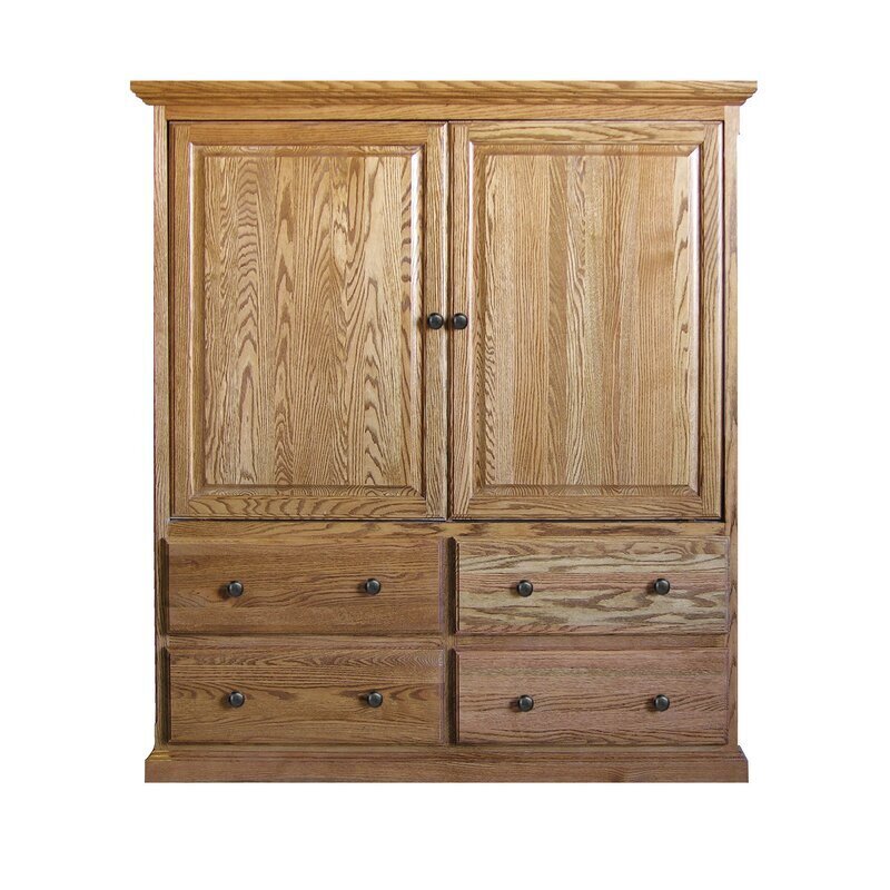 Four Drawer TV Armoire