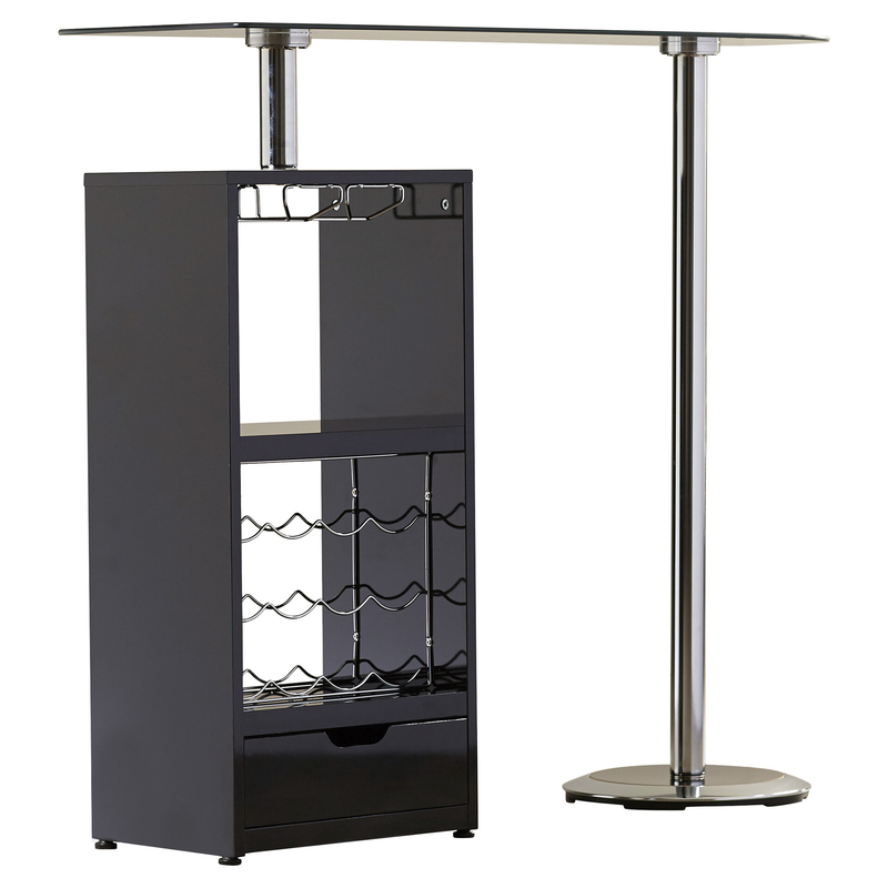 Francese Bar Height 47.5'' Pedestal Dining Table
