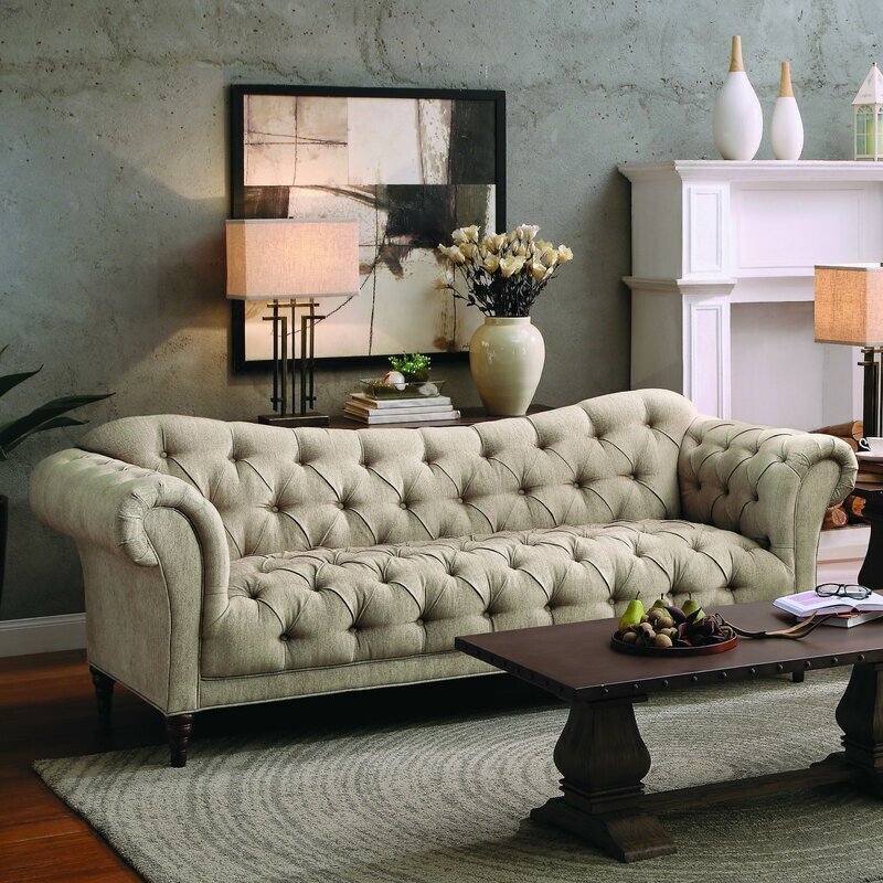 French Country Traditional Sofa Set