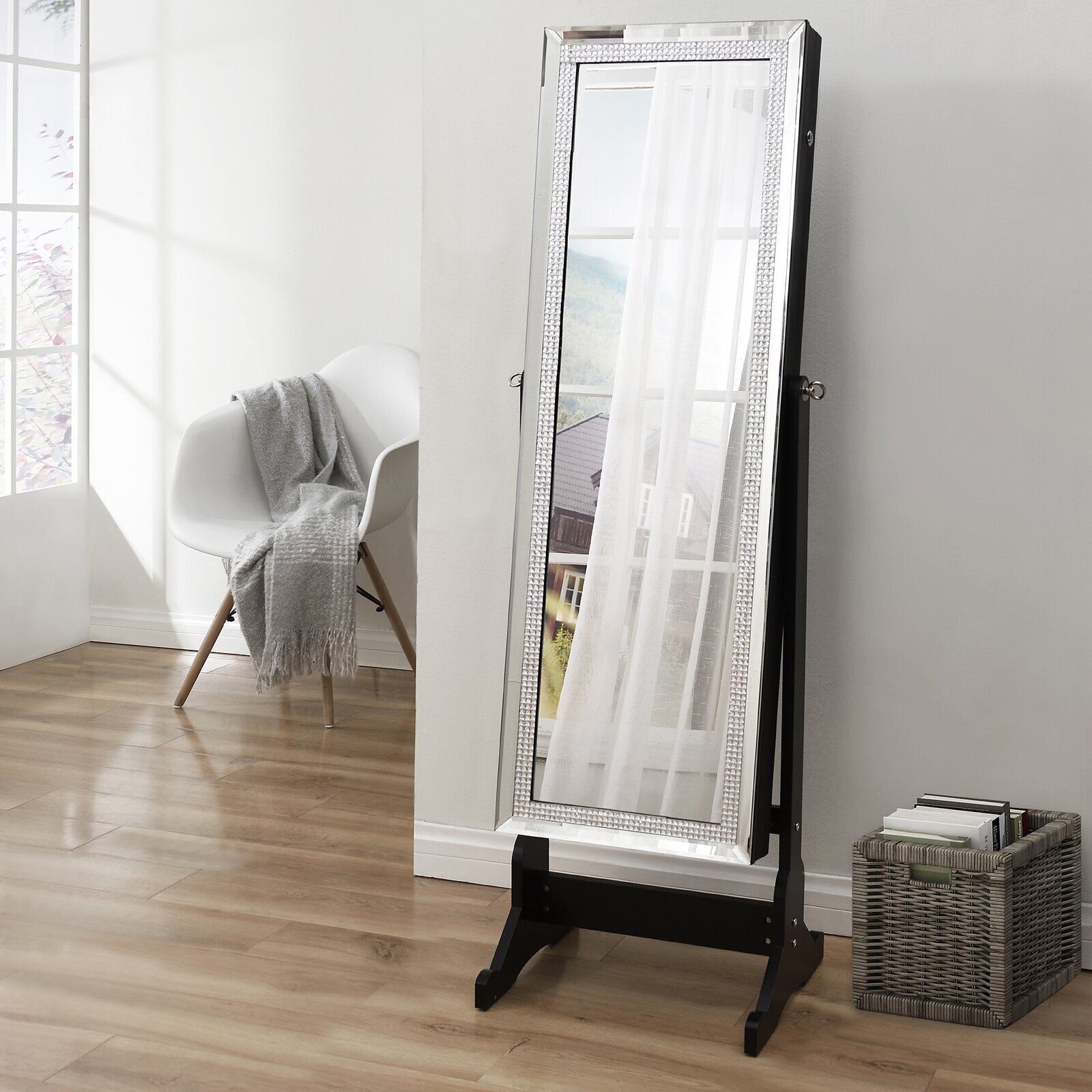Full Length Mirror With Storage