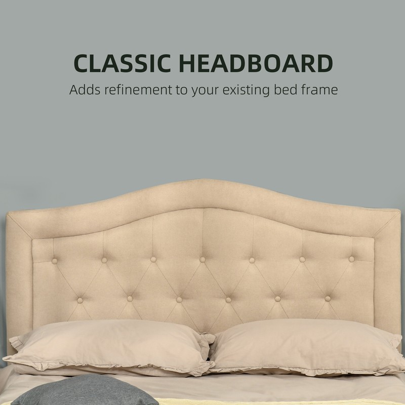 Full/Queen Upholstered Panel Headboard