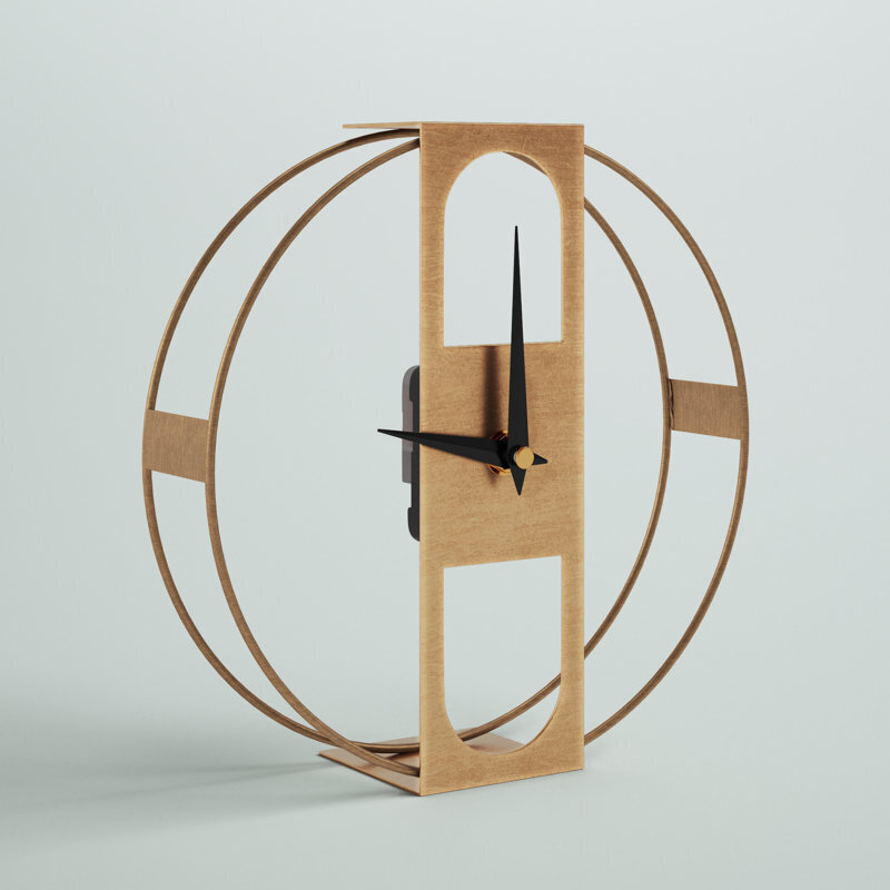 Funky & Contemporary Mantel Clock
