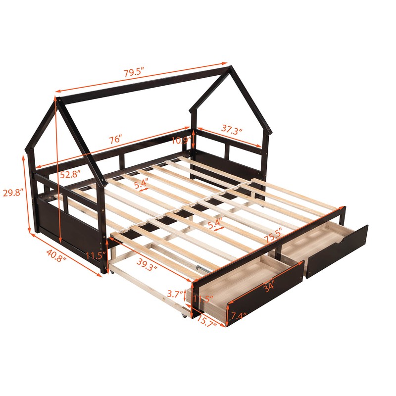 Gaiser Daybed with Trundle
