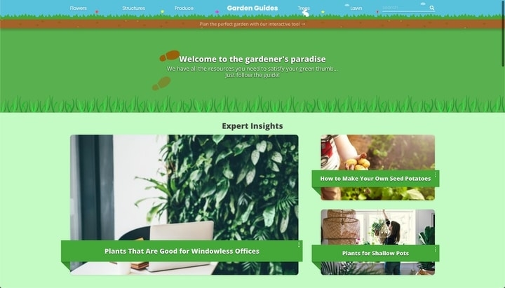 garden guides website homepage garden guides website homepage