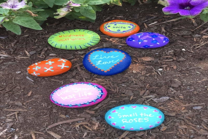 garden rocks with sayings garden rocks with sayings