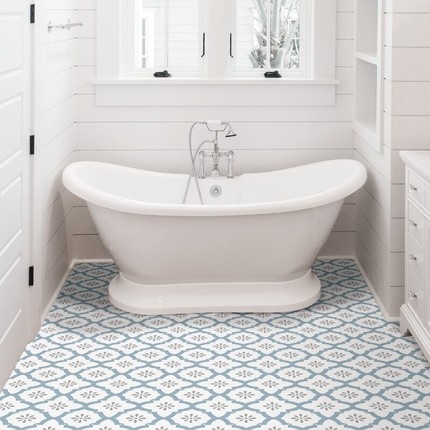 Blue And White Vinyl Flooring - Ideas on Foter