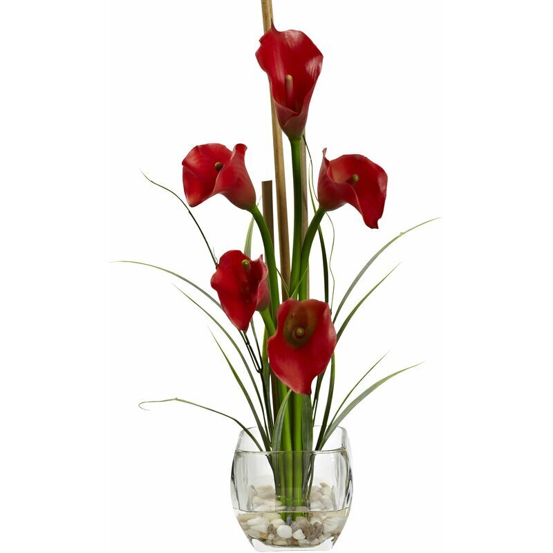 Gorgeous Calla Lily Artificial Flower Arrangements 
