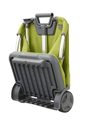 Gorilla Carts GCSS-11G-COM Collapsible Soft-Sided Folding Cart, Green