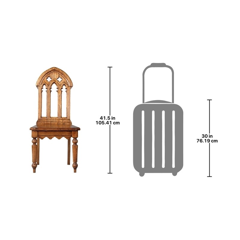 Gothic Décor 19'' Wide Side Chair