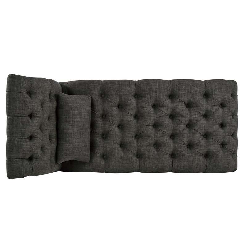Gowans Tufted Armless Chaise Lounge