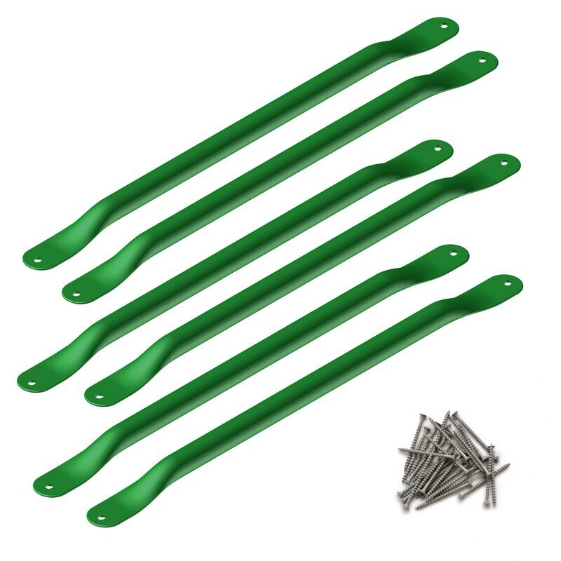 Green metal monkey bar kit