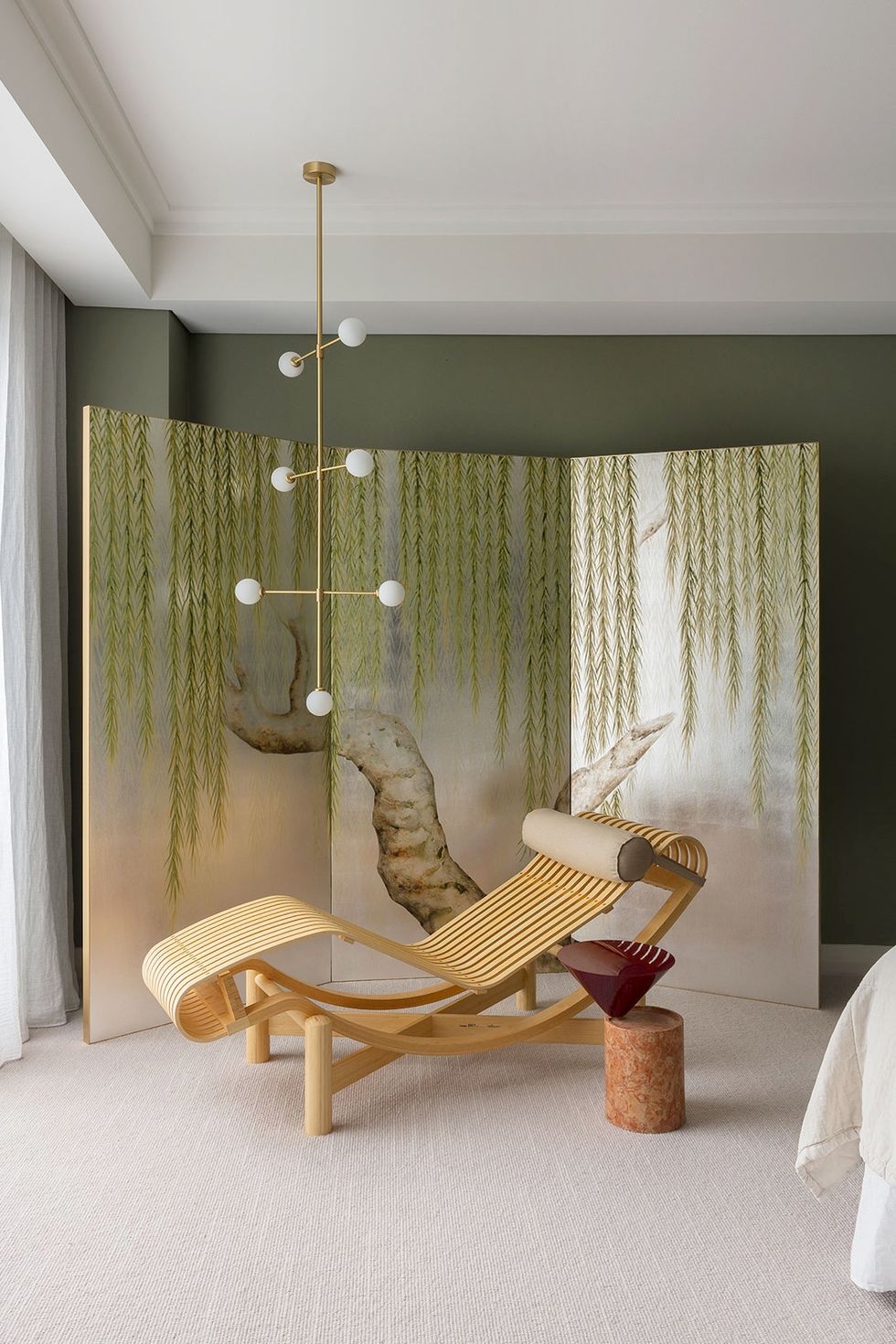 Green Wall Matching Folding Wall Decor