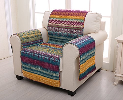 Greenland Home Southwest Armchair Protector, Siesta,GL-1412FFPA