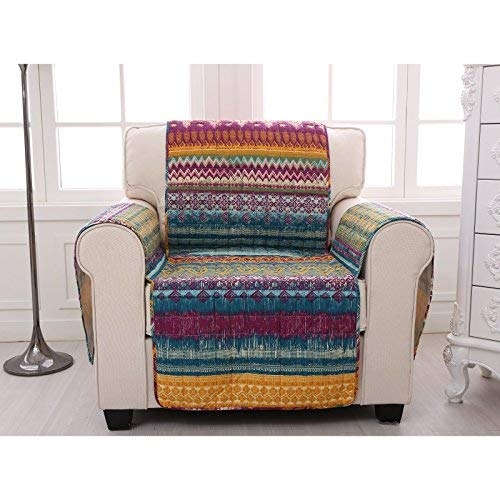 Greenland Home Southwest Armchair Protector, Siesta,GL-1412FFPA