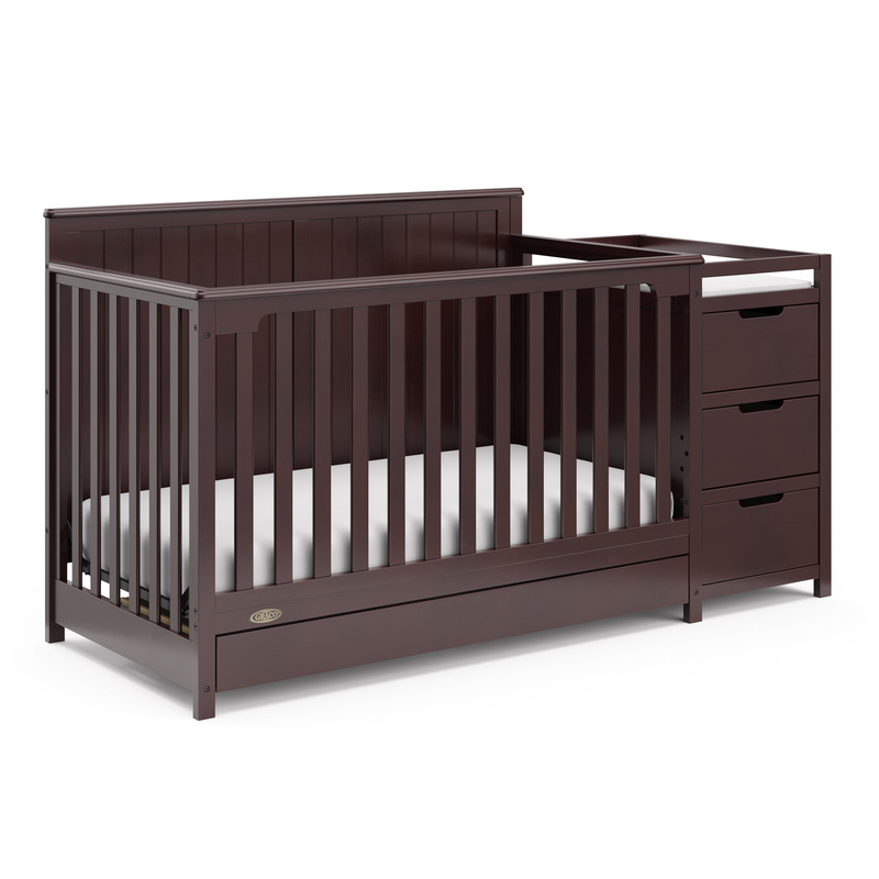 Hadley 4-in-1 Convertible Crib and Changer and Storage