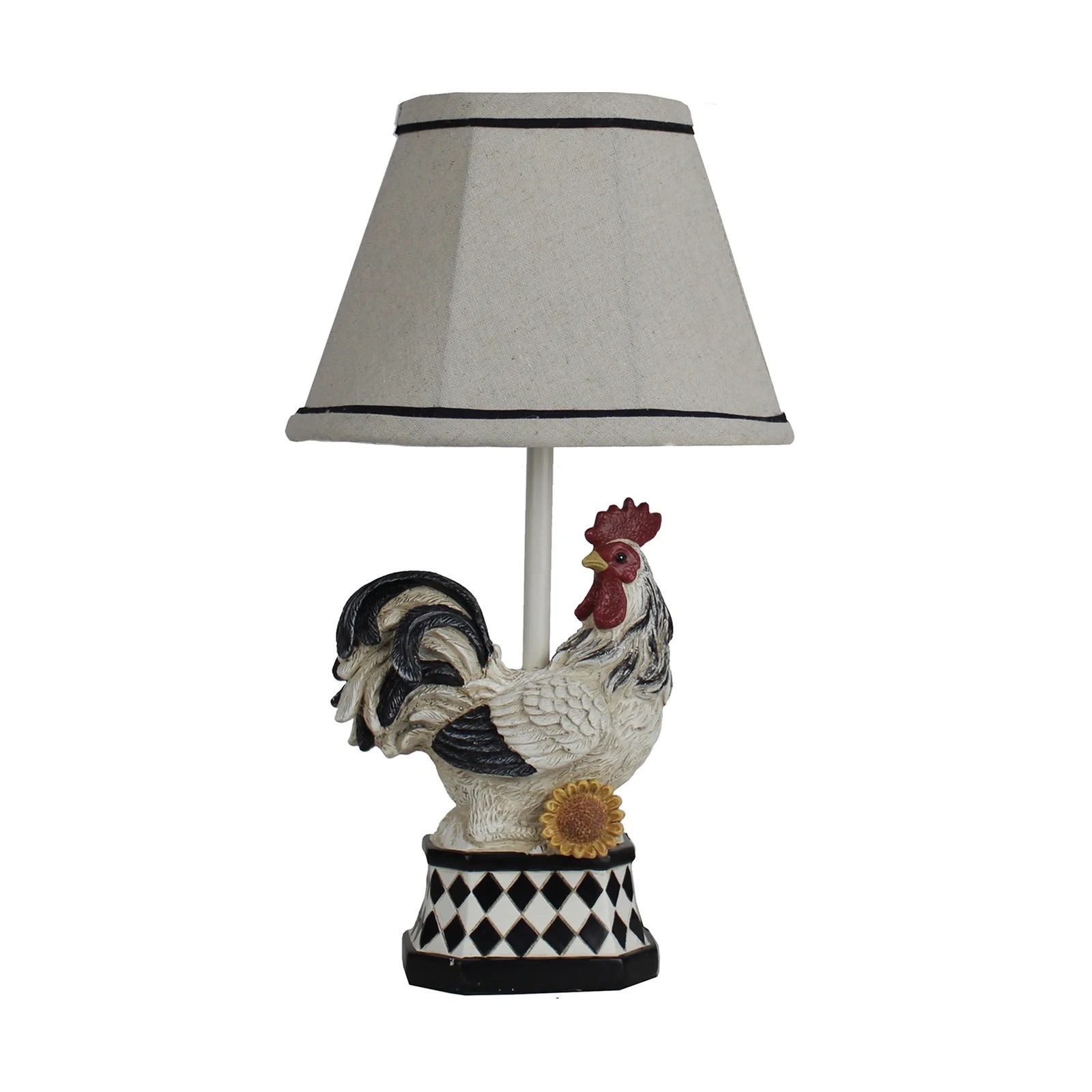 Handcrafted Rooster Lamp