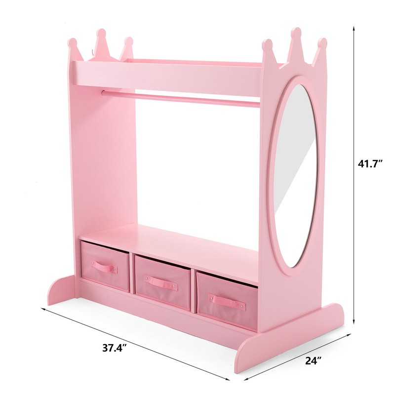Haught 37.4'' Wide Airmoire with Mirror