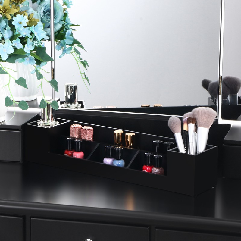 Hayword 31.5'' Wide Vanity Set with Stool and Mirror