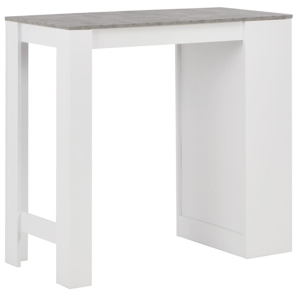 High Rectangle Table with Shelving