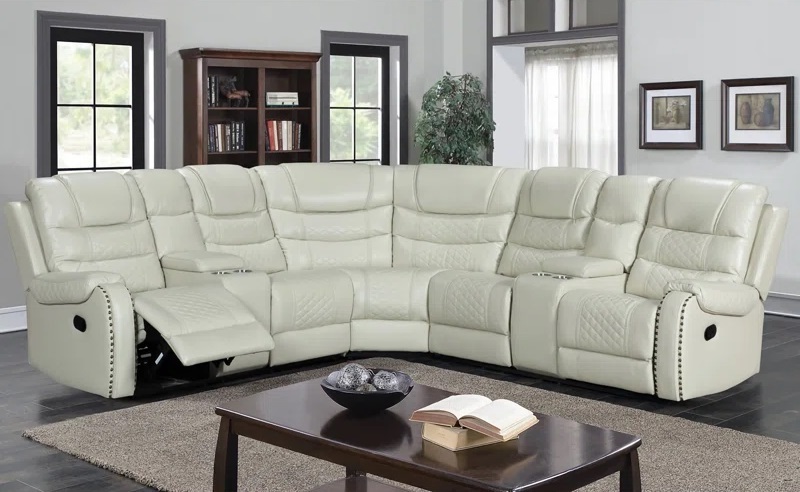 Highly Functional Symmetrical Reclining Corner Sectional