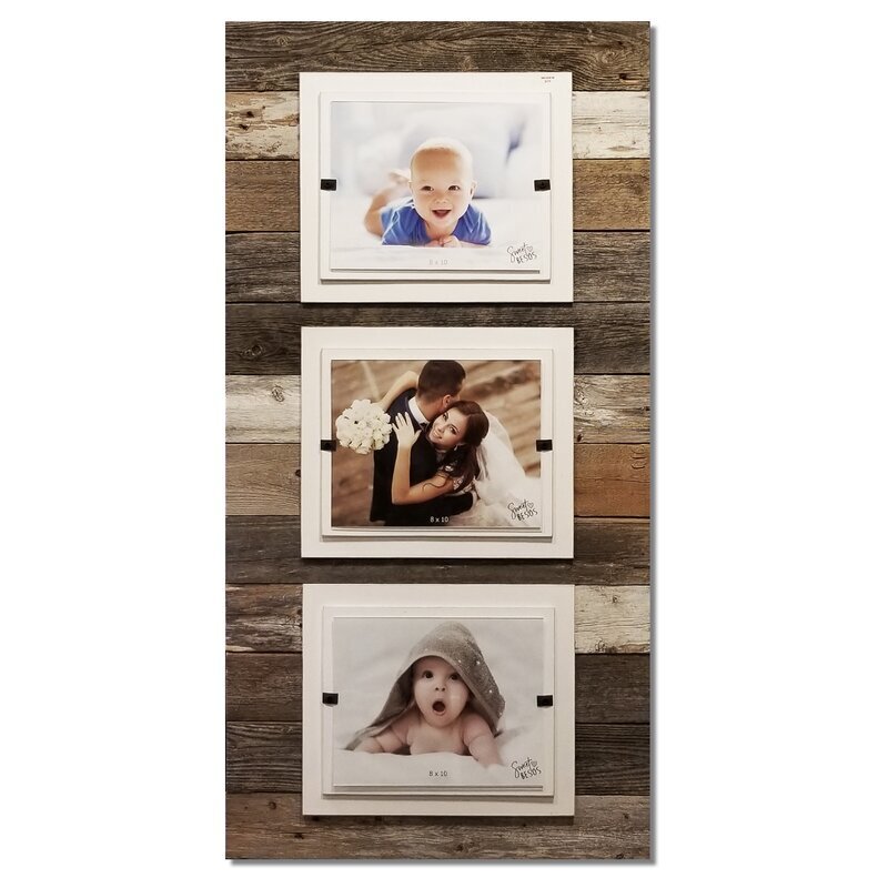 Horizontal 8x10 Collage Frame For 3 Pictures