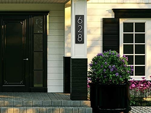 House Numbers | Address number in Vertical and Horizontal mode | Address plaques for outside | Personalized gift | Housewarming gift idea | Address signs | Modern house numbers
