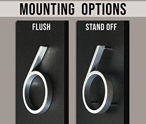 House Numbers | Address number in Vertical and Horizontal mode | Address plaques for outside | Personalized gift | Housewarming gift idea | Address signs | Modern house numbers