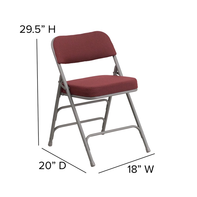 Inbox Zero Fabric Banquet Folding Chair
