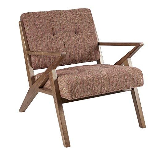 Ink+Ivy Rocket - Mid Century Modern Accent Chair - Comfortable All Foam Lounge Armchair Sturdy Solid Wood Frame Z Rocket Retro Style