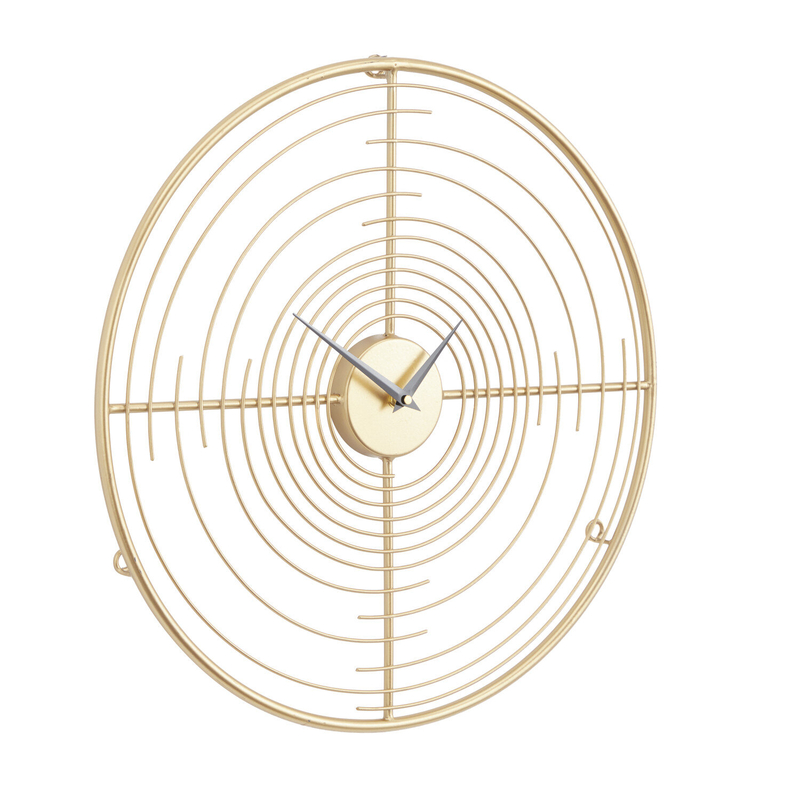 Iron 19.65" Wall Clock
