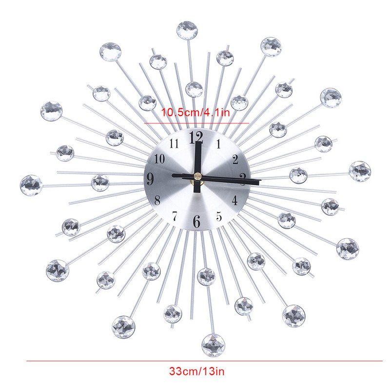 Jadae 12.56" Wall Clock